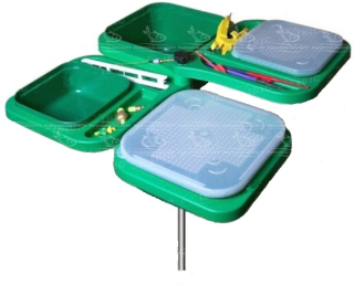 Столик Stonfo Folding Bait Tray 4 P для 4-х коробок, 366-3